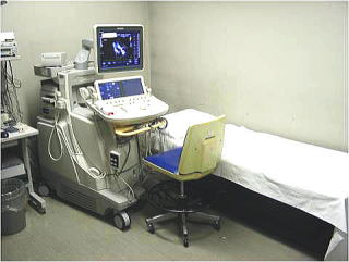 心臓超音波検査室