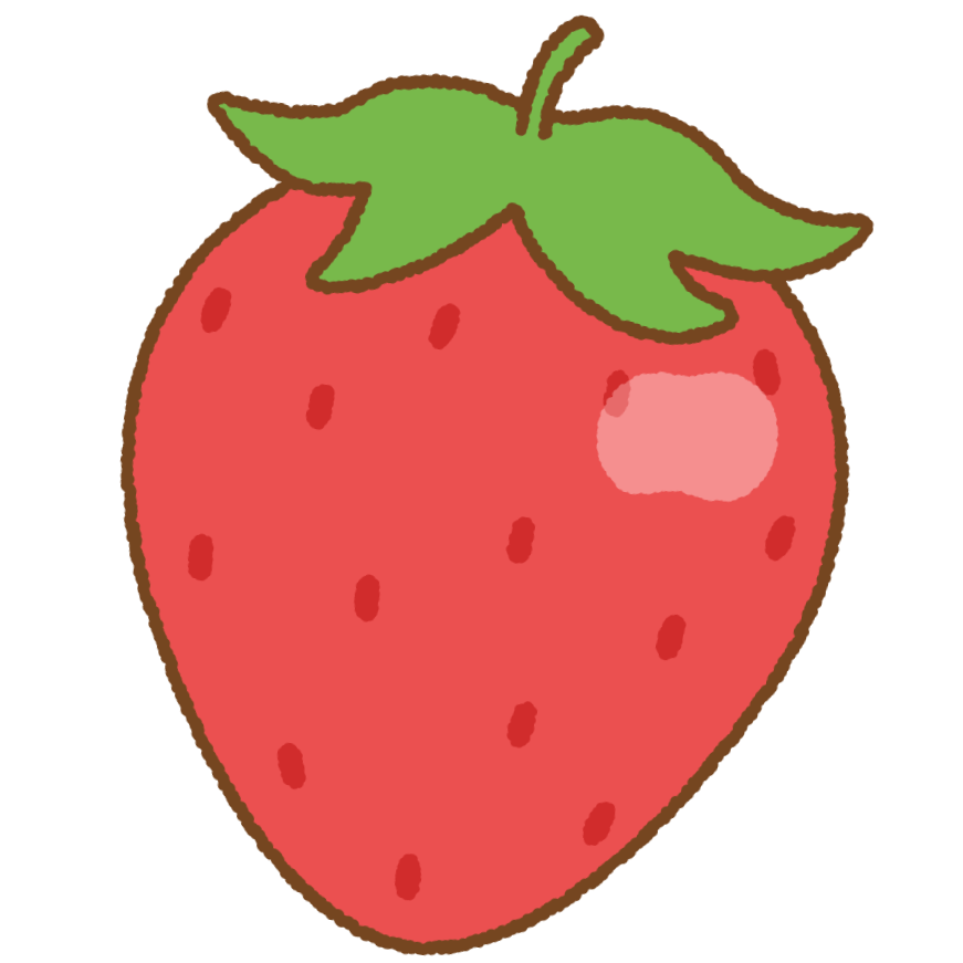 ”苺のイラスト"